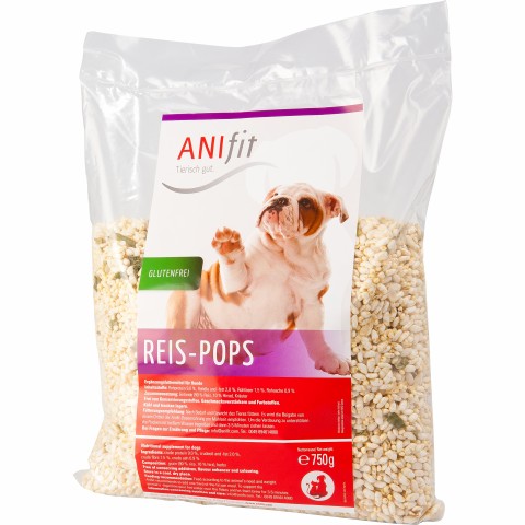 Hond Accessories B.A.R.F. Vlokken Rijst-Pops 750g 1 Stuk -1- Anifit